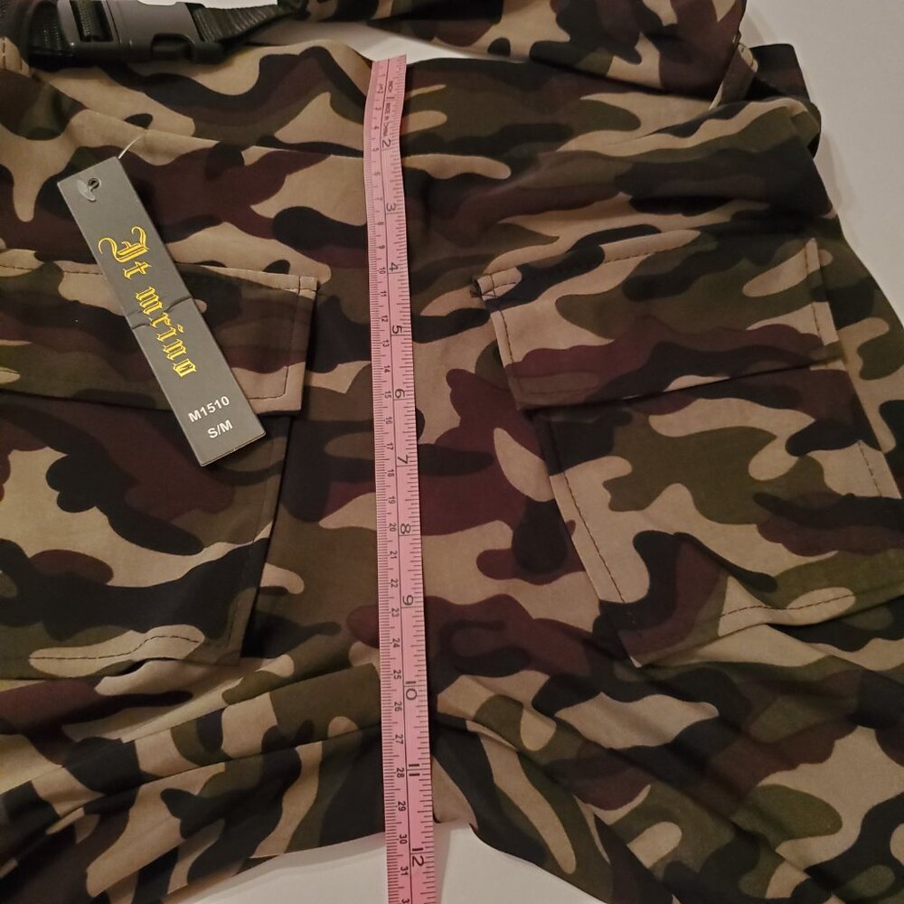 NWT Jt Mrino Women's Camouflage Cargo Leggings, Size S/M. - Picture 11 of 15